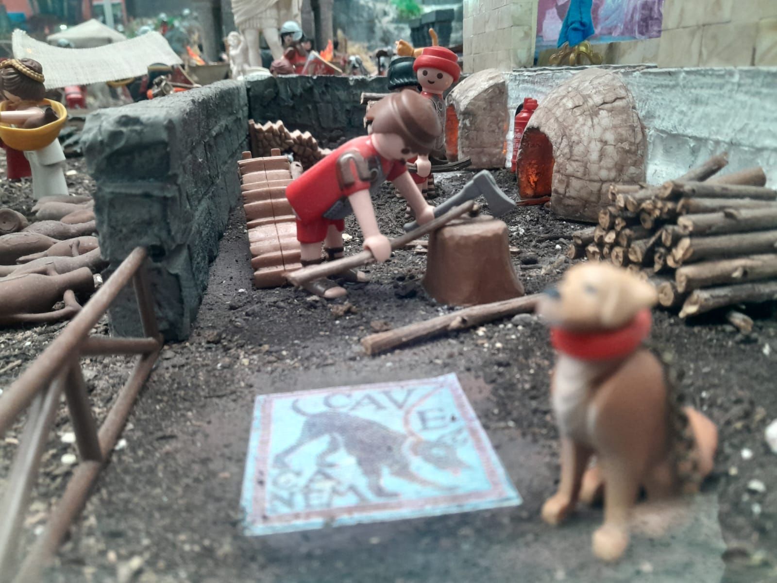 Así es la exposición de Playmobil abierta en El Entrego: un homenaje a la historia de este juguete y también a la de Asturias