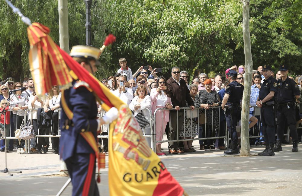Jura de bandera en Castelló