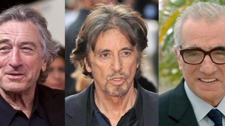 De Niro, Pacino y Scorsese.