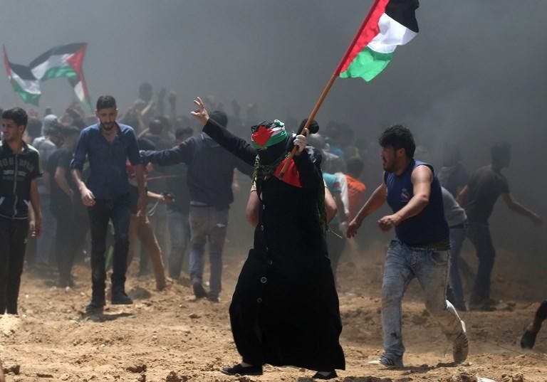 Protestas en Gaza