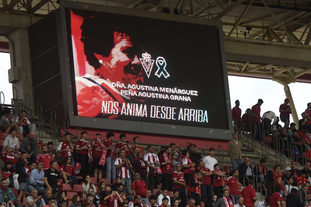 Las mejores imágenes del partido entre el Real Murcia y el Antequera