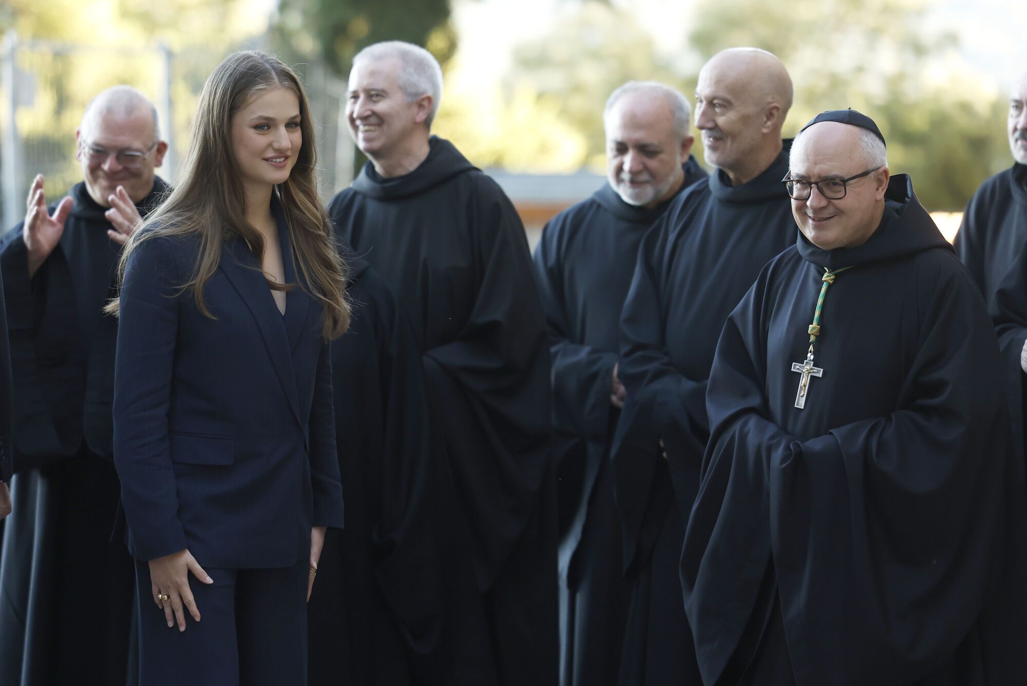 EN IMÁGENES: Leonor se da un baño de multitudes en su estreno como Princesa de Viana