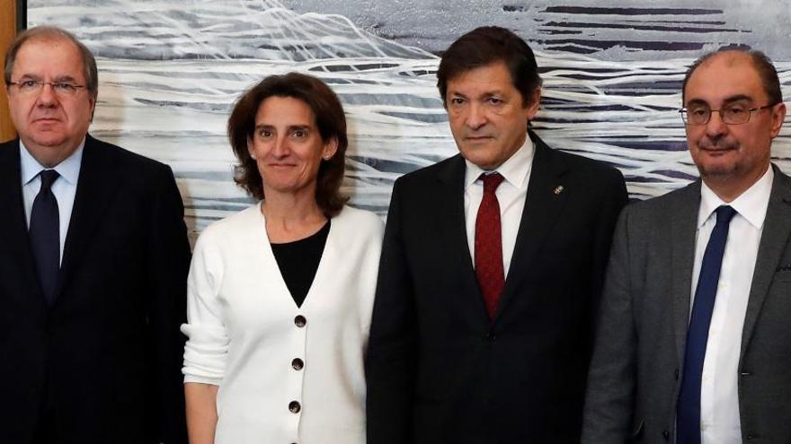 Teresa Ribera, con los presidentes autonómicos.