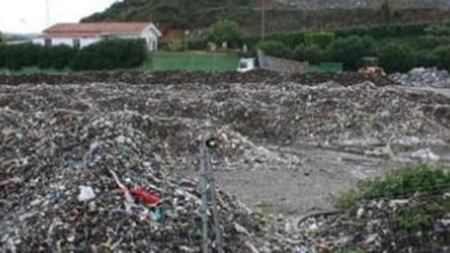 Imagen de la planta de reciclaje clausurada de Entrerríos.