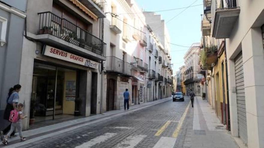 El carrer de la Jonquera.