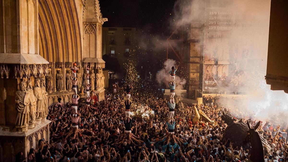 Festa de Santa Tecla en Tarragona.
