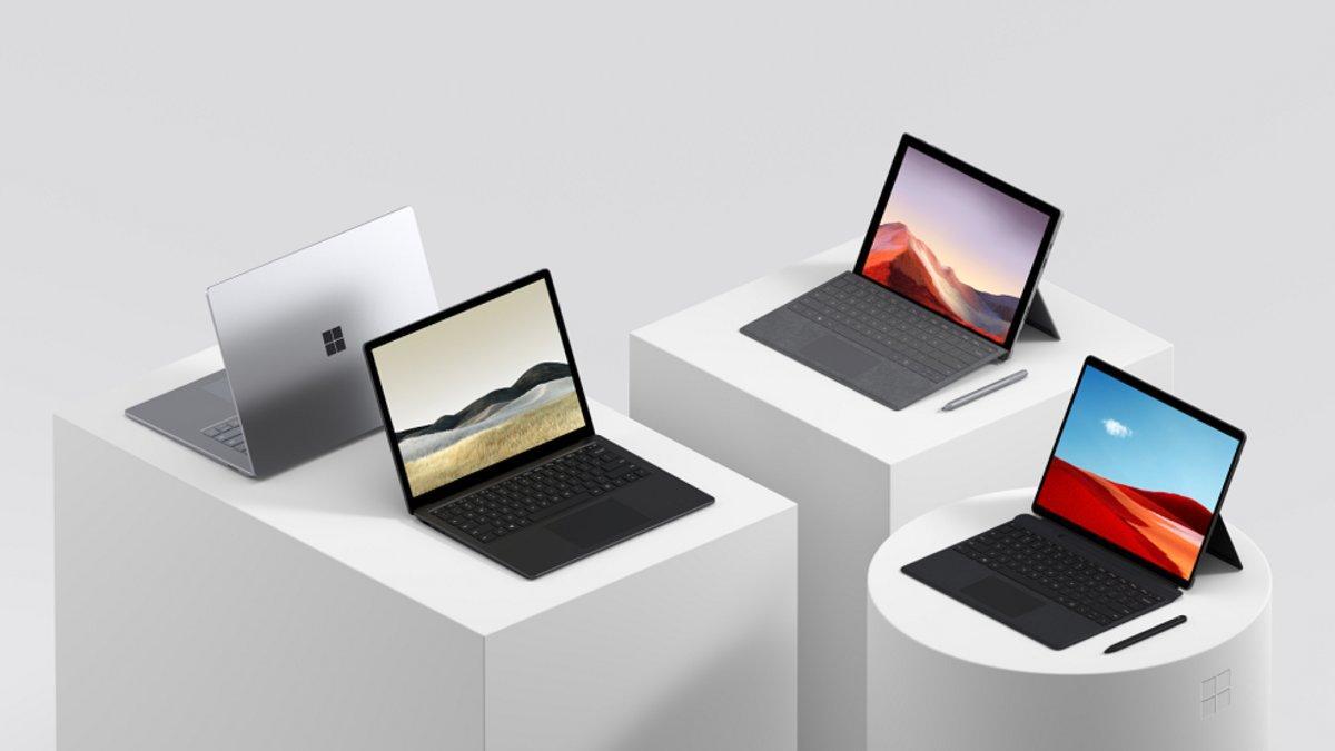 Los nuevos productos Surface de Microsoft