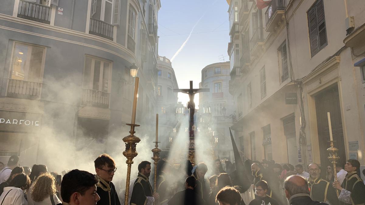 Procesión del Cristo de la Clemencia (el Mutilado) | Sábado de Pasión de la Semana Santa de Málaga 2023