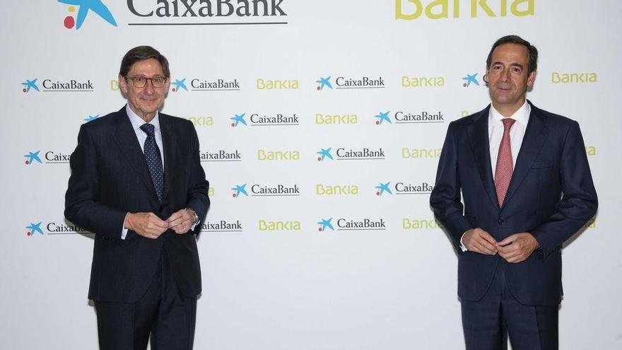 Los accionistas de CaixaBank y Bankia votarán la fusión esta semana en València