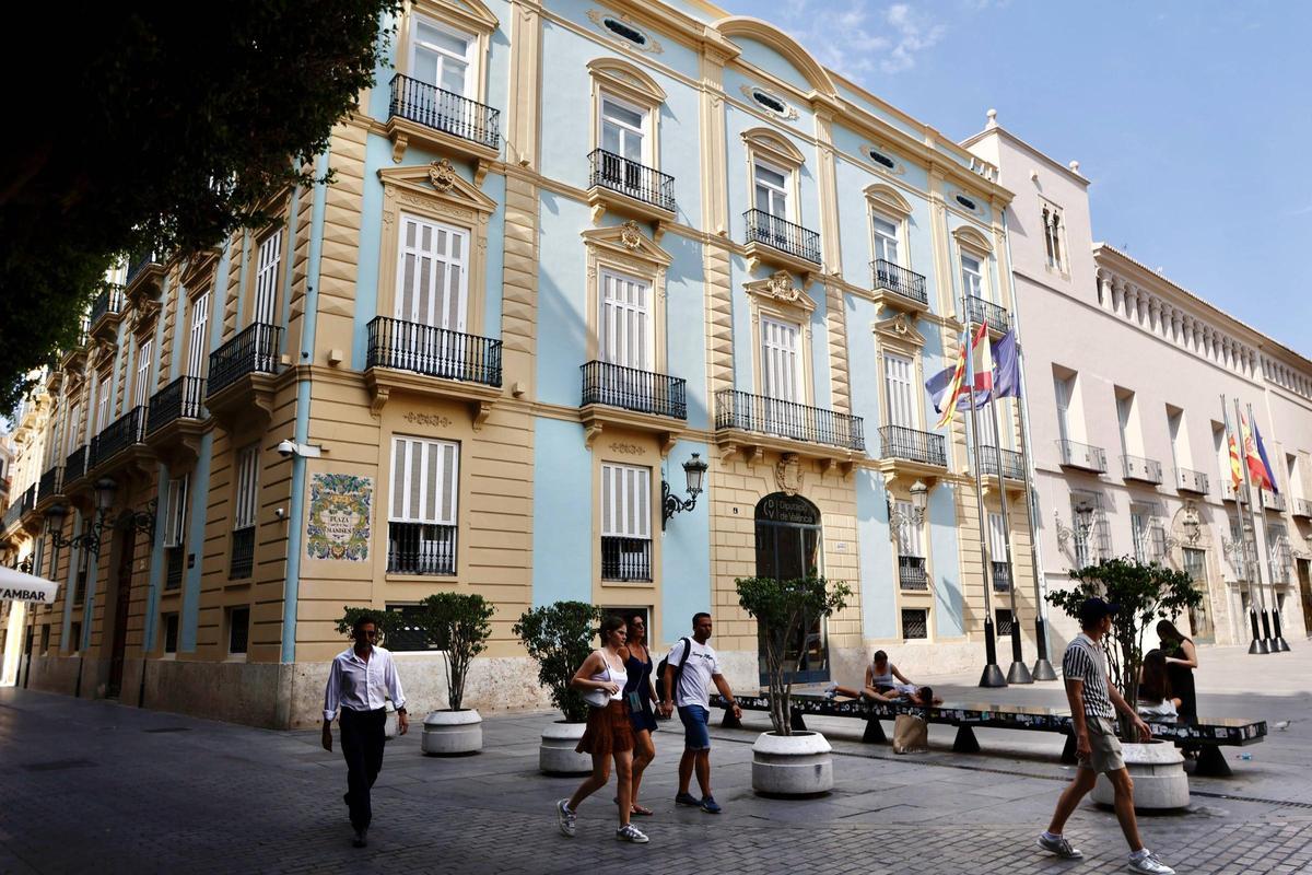 Sede principal de la Diputación de Valencia.