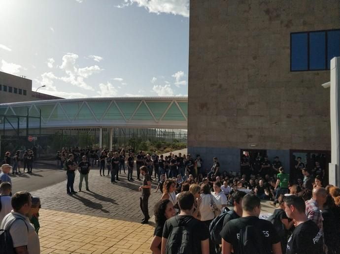 Huelga de los funcionarios de prisiones en Las Palmas II