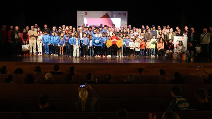 Premiados en la Gala
de Run Run. | // FDV