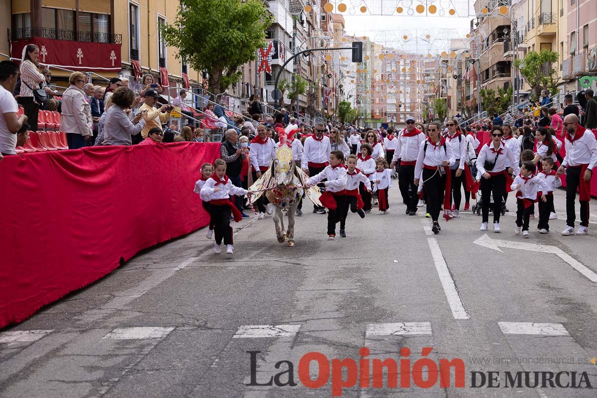 Desfile infantil en las Fiestas de Caravaca (Bando Caballos del Vino)