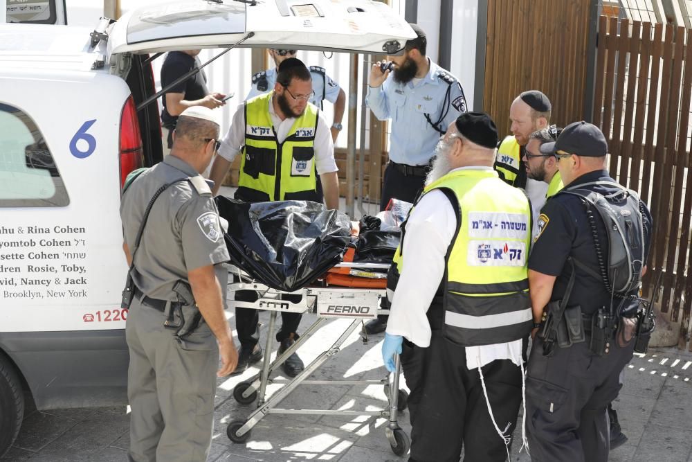 Tres terroristas muertos en un atentado en Jerusalén