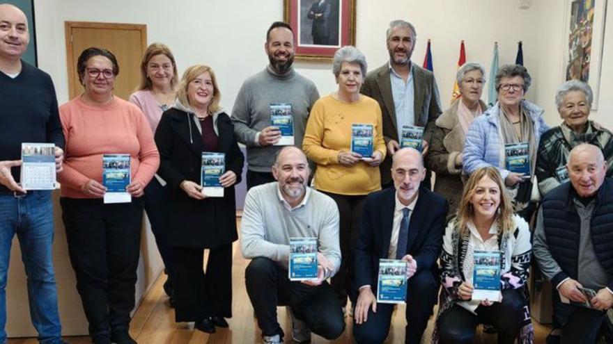 La presentación del calendario de Baiona 2026.