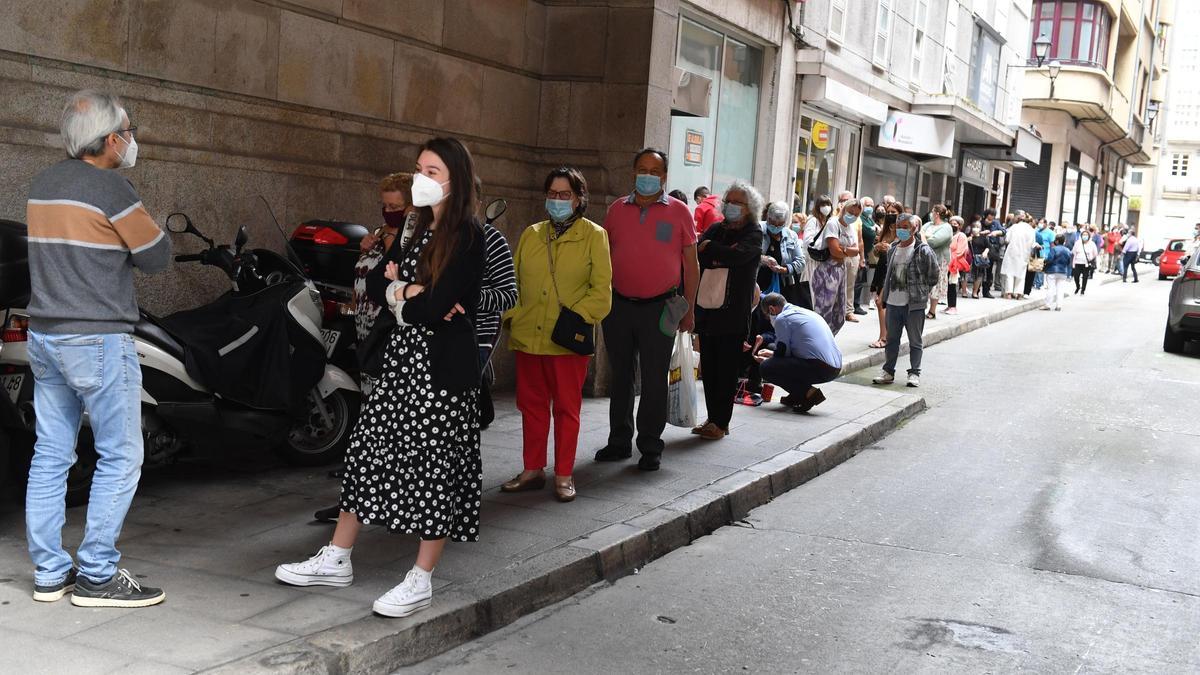 El Banco de España de A Coruña recoge las últimas pesetas