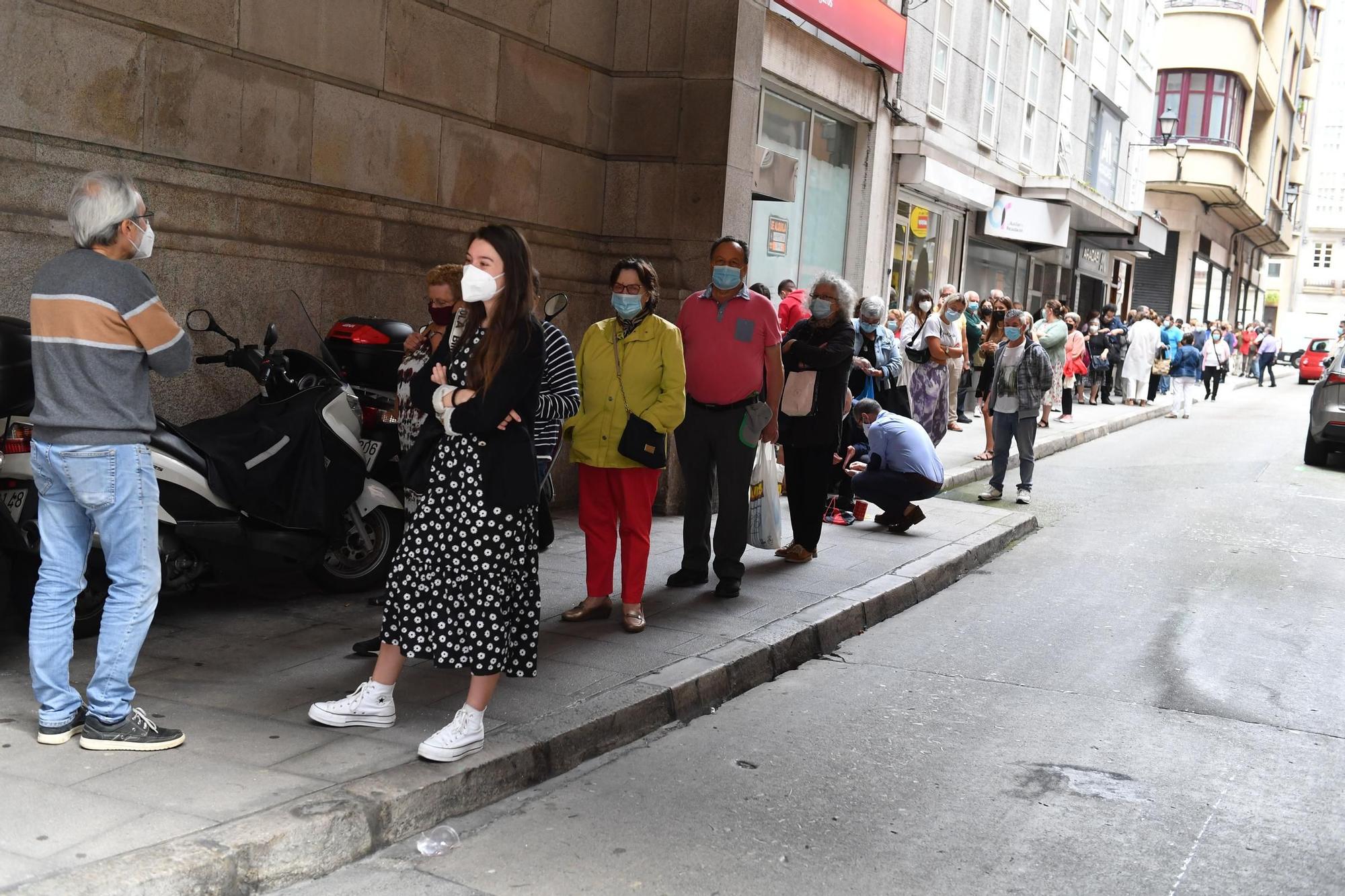 El Banco de España de A Coruña recoge las últimas pesetas