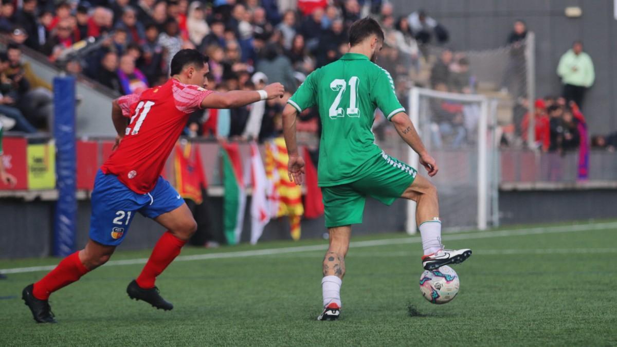 Martinenc y Júpiter, el pasado domingo