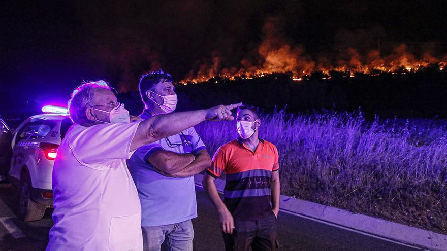 Incendio en Villaharta