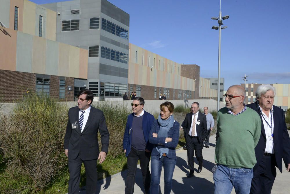 Joan Roca visita la presó de Puig de les Basses