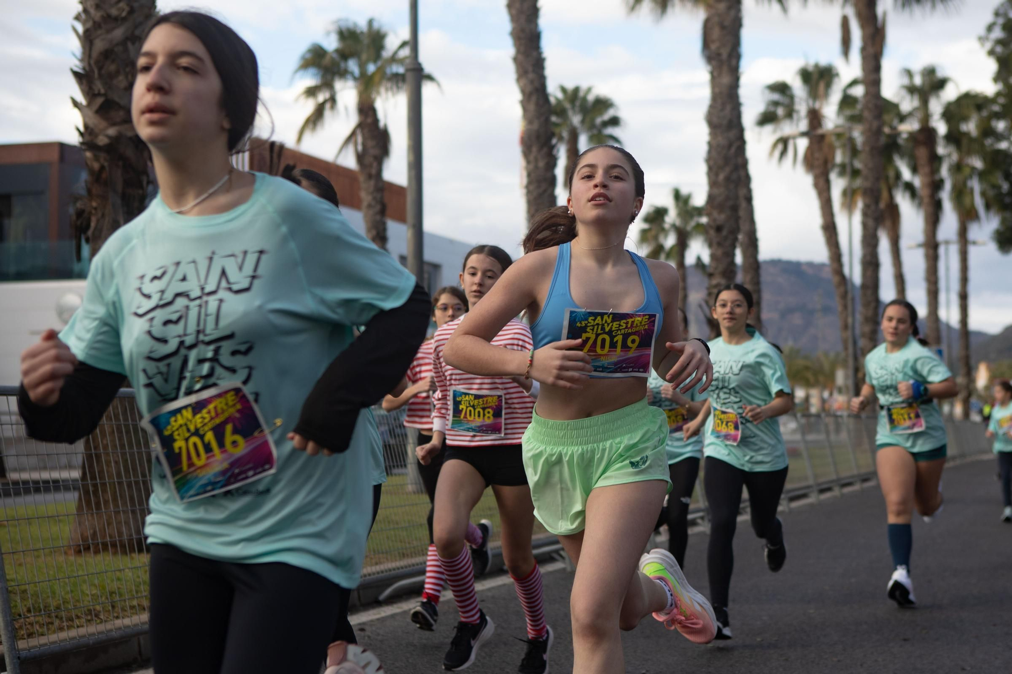 Las imágenes de la San Silvestre infantil 2024 en Cartagena