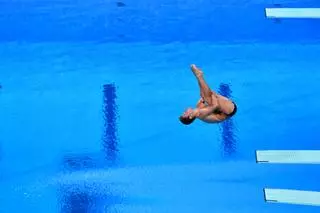 Nicolás García Boissier, reserva para la semifinal de trampolín de 3 metros