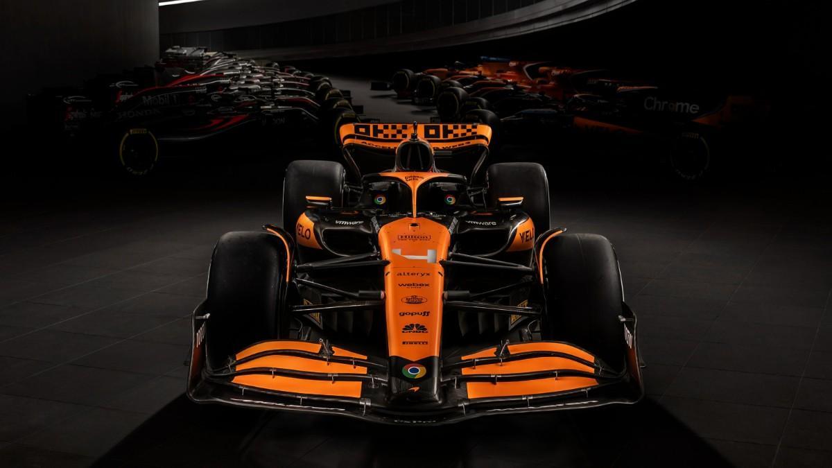 La 'livery' de McLaren para la temporada 2024