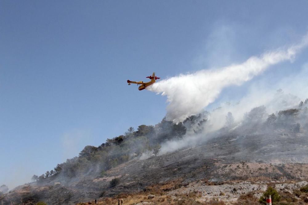 Incendio en Portman