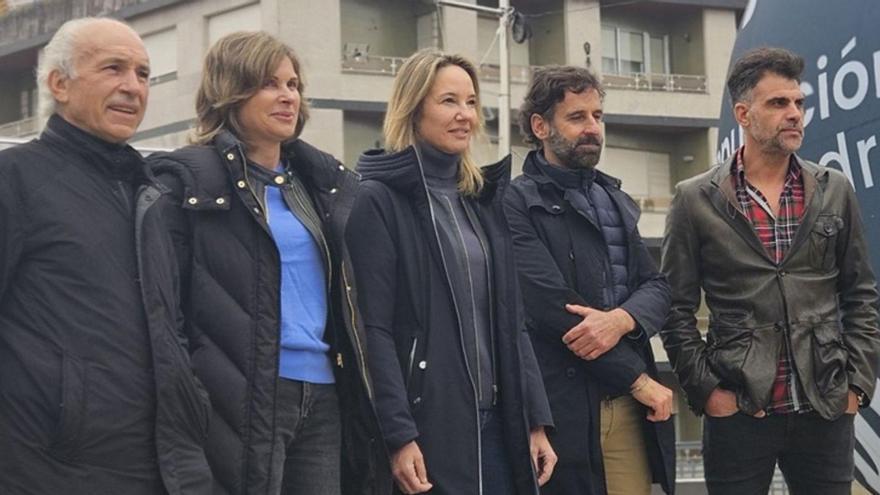 Alvaro Pino, Nava Castro, Marta Fernández Tapias, Ezequiel Mosquera y Oscar Pereiro, ayer. |  // DIPUTACIÓN