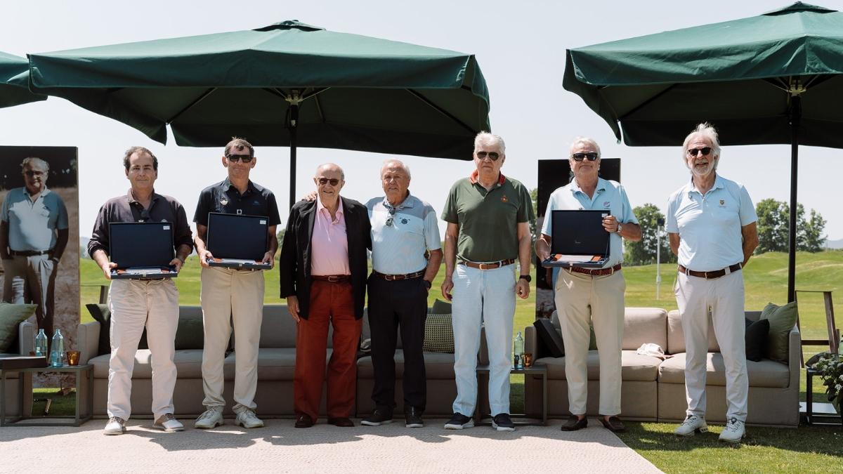 Los descendientes de los cinco fundadores fueron reconocidos en una emotiva jornada en Empordà Golf
