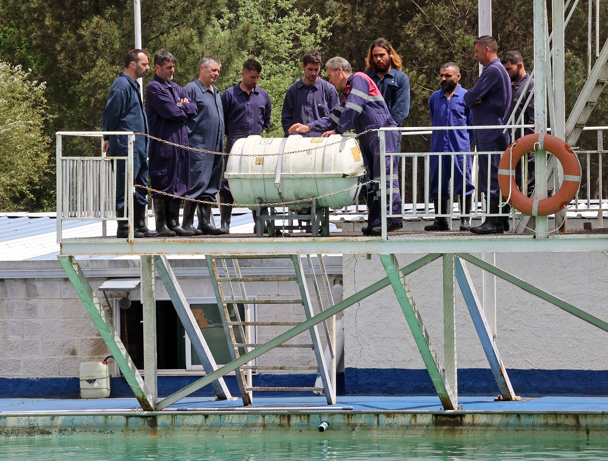 Seganosa, la escuela para sobrevivir en el mar