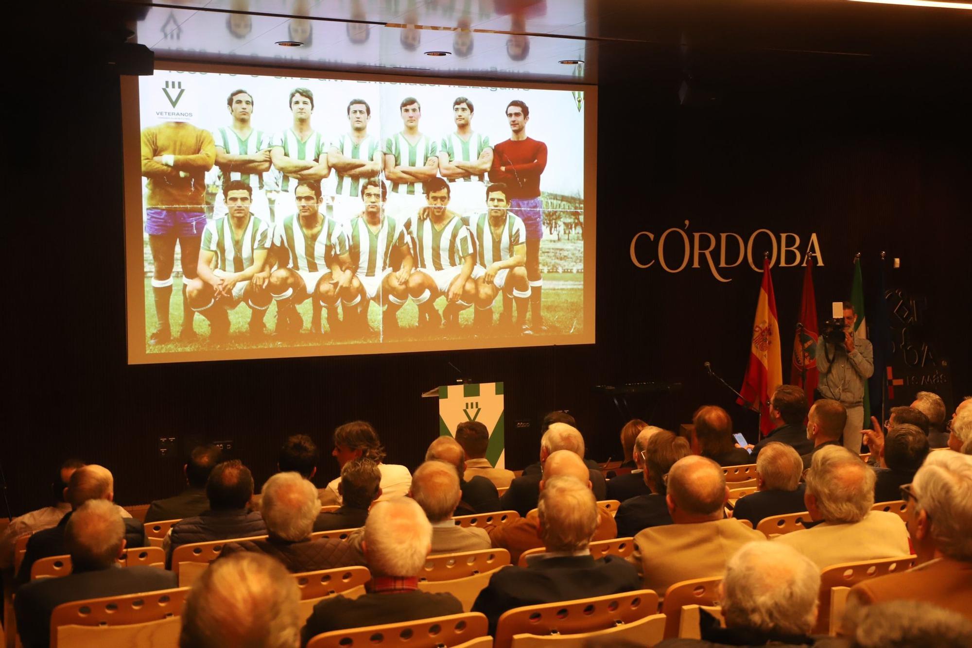 La presentación de la Asociación de Veteranos del Córdoba CF, en imágenes