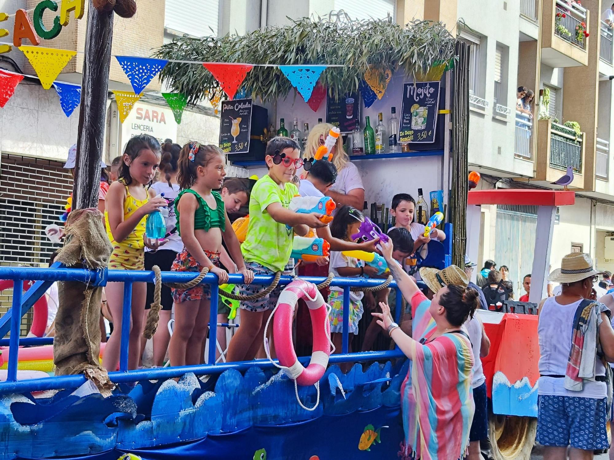 Grado se remoja por Santiago y Santa Ana