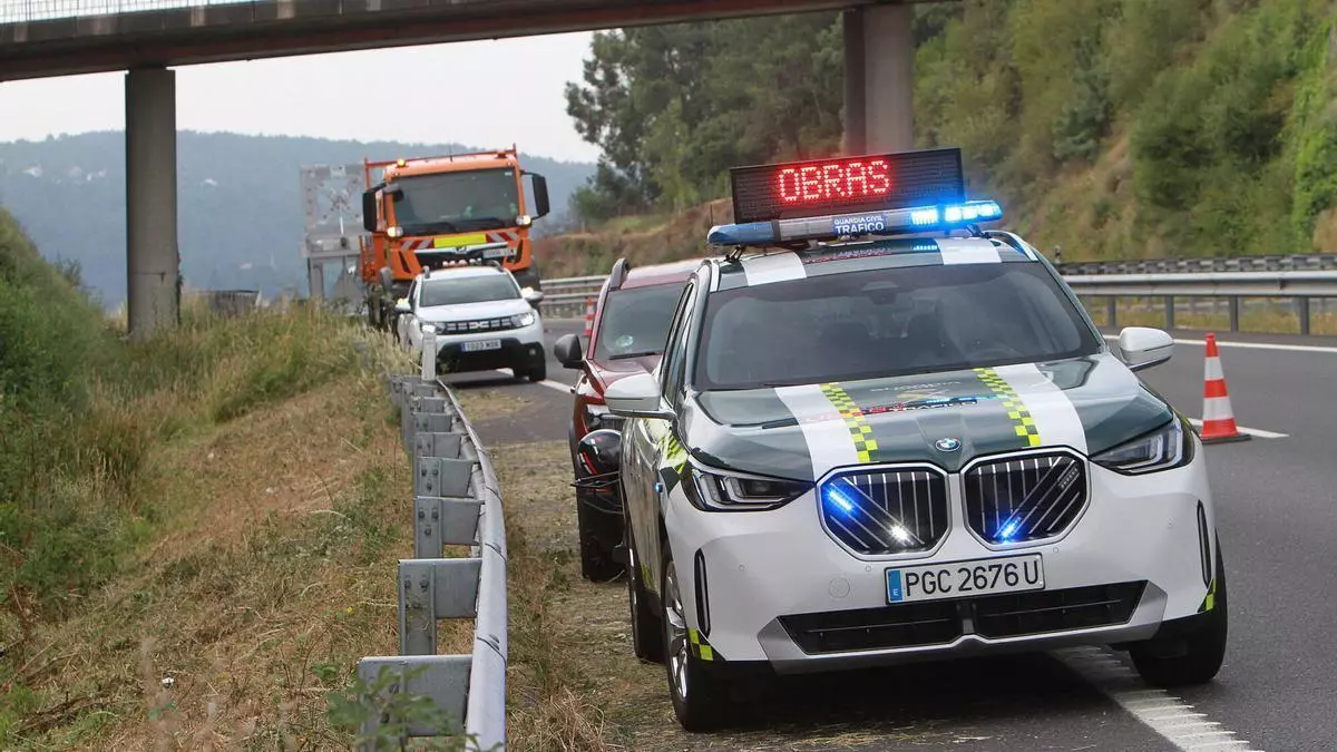 La DGT intensifica los controles en la A-52 en Ourense: multas de hasta 600 euros en los tramos en obras
