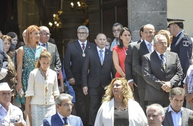 Procesión en Santa María de Guía