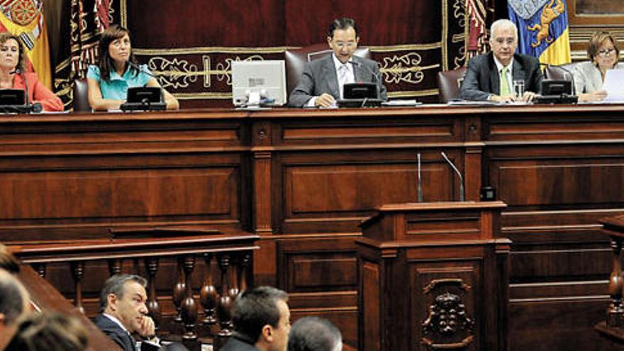 El Parlamento de Canarias siempre ha rechazado la reprobación a los consejeros del Ejecutivo