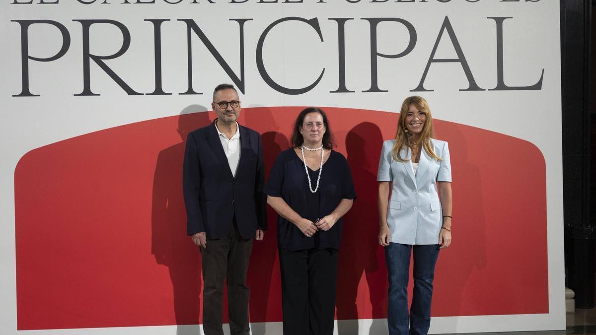 Álvaro López-Jamar, Pílar Tébar y María José Mora.