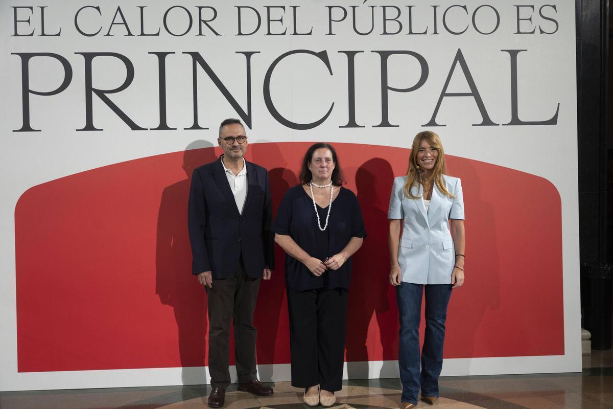 Álvaro López-Jamar, Pílar Tébar y María José Mora.
