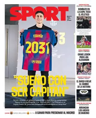 Las portadas de la prensa deportiva de hoy