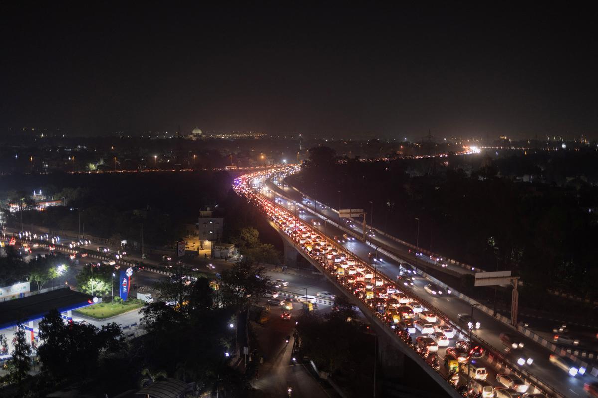 La polución enturbia el cielo de Nueva Delhi