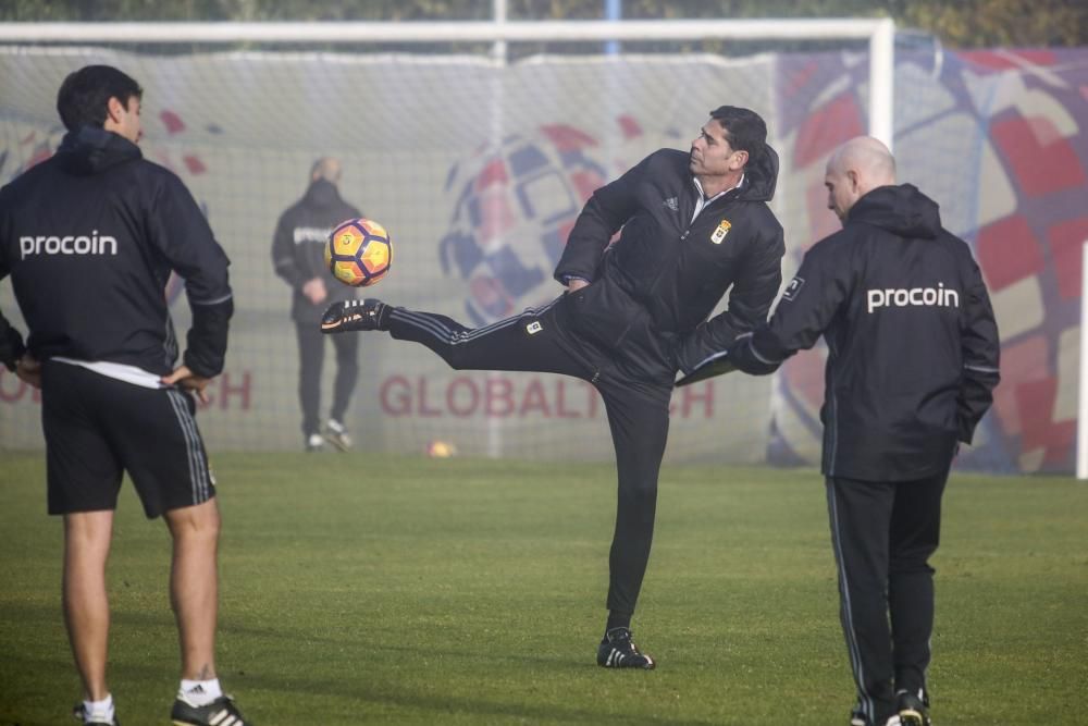 Entrenamiento del Real Oviedo