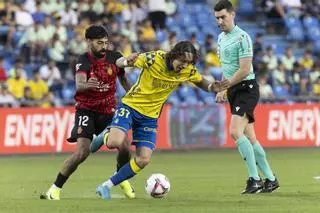 El 0-1 del Mallorca en Las Palmas-Mallorca de la jornada 14 de LaLiga EA Sports