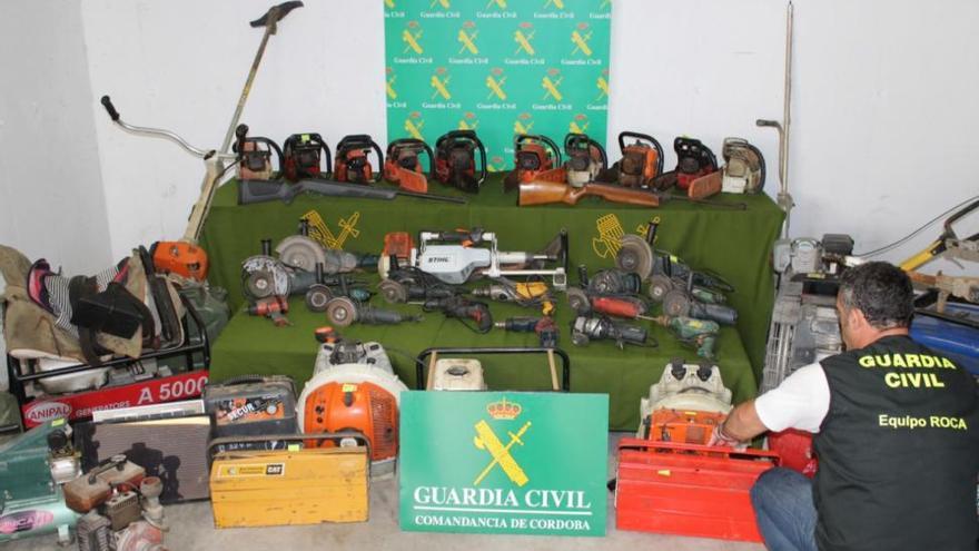 Más de 220 detenidos o investigados por robos en explotaciones agrícolas y ganaderas