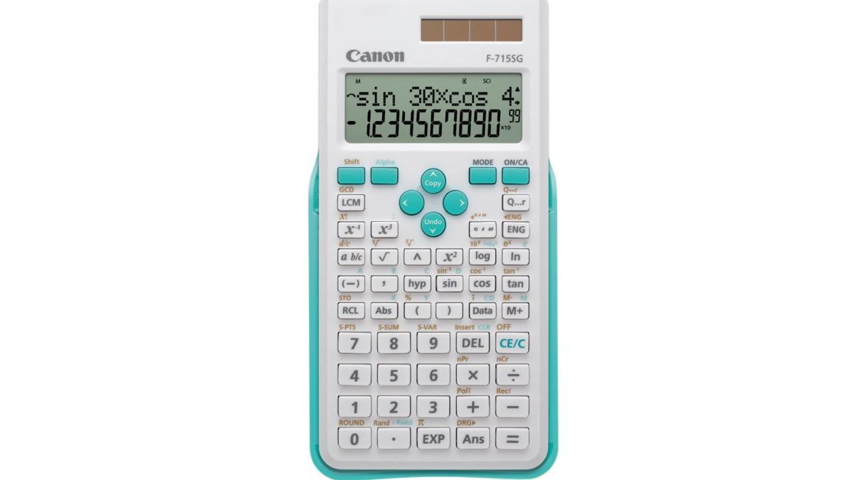 Calculadora científica Canon.