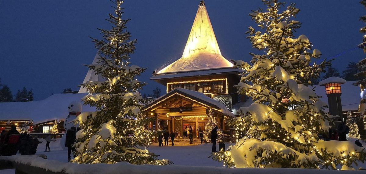 Rovaniemi, destino navideño en la Laponia finlandesa.