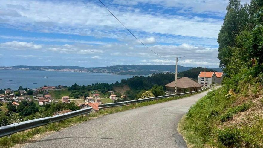 Peligrosa carretera de O Pazo, en la actualidad. | FDV