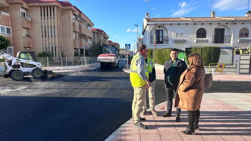 San Javier | Renovación de calles en Santiago de la Ribera