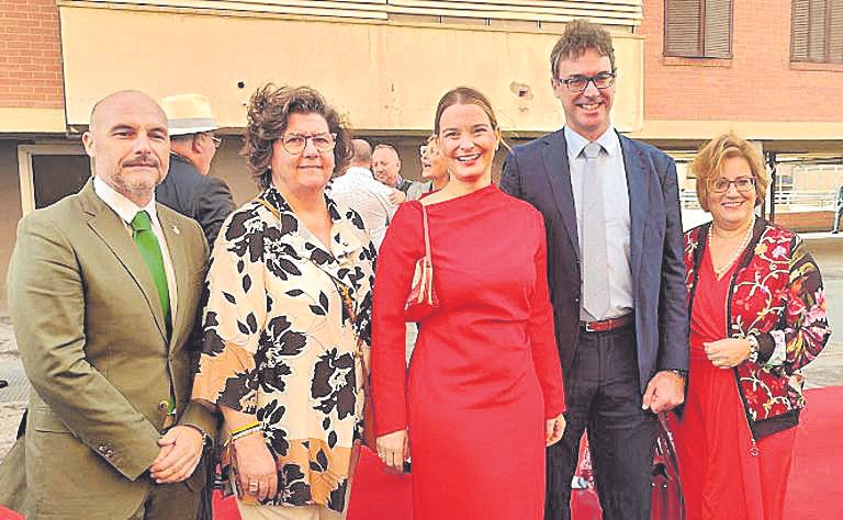 David Diez, Catalina Cirer, Marga Prohens, Toni Costa y Mercedes Celeste.