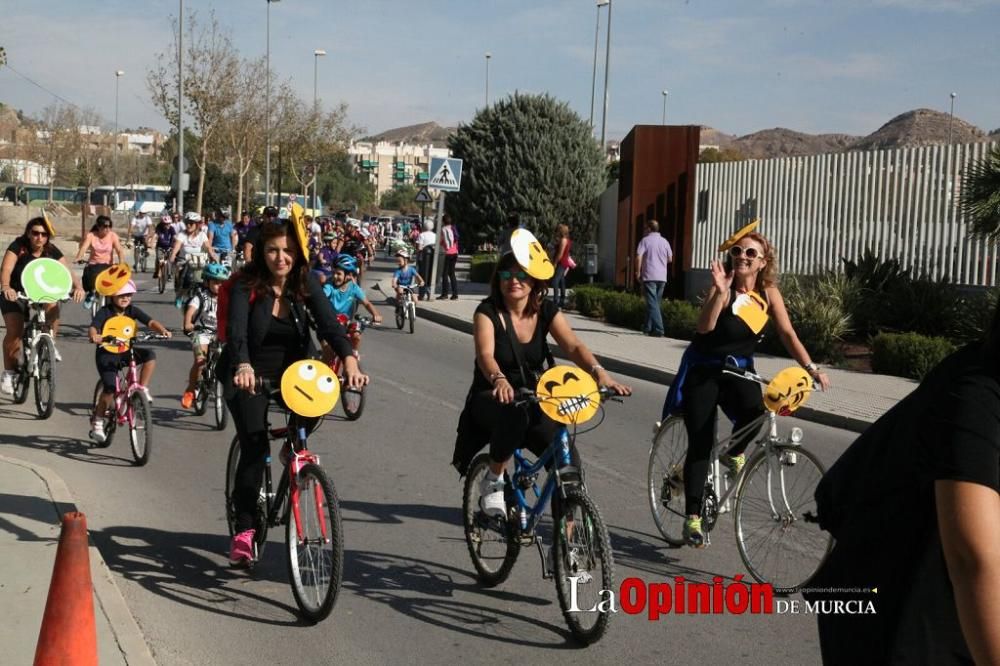 Ciclopaseo para clausular en Lorca los JDG