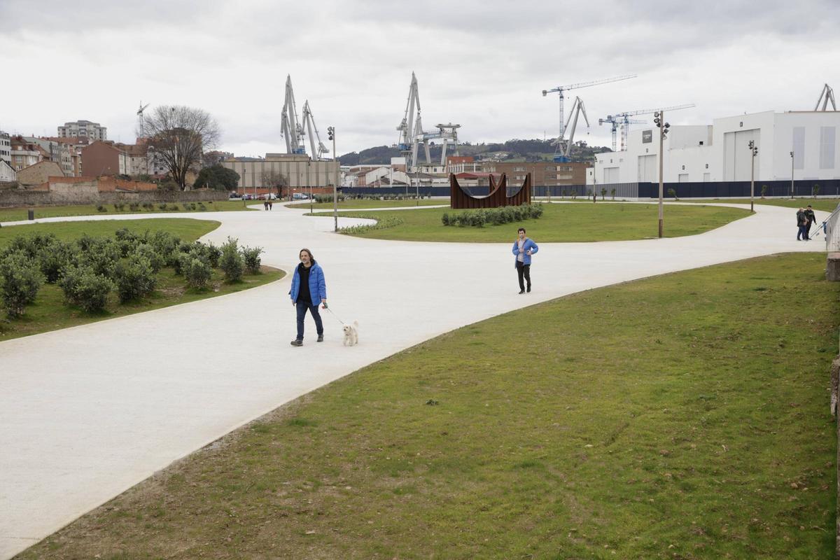 Vista de los terrenos de Naval Azul.